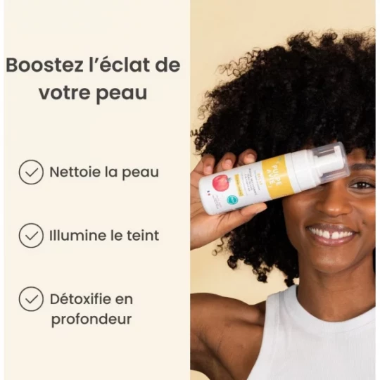 Pulpe de Vie Mousse Nettoyante Visage Frimousse Bio 125 ml - image 4