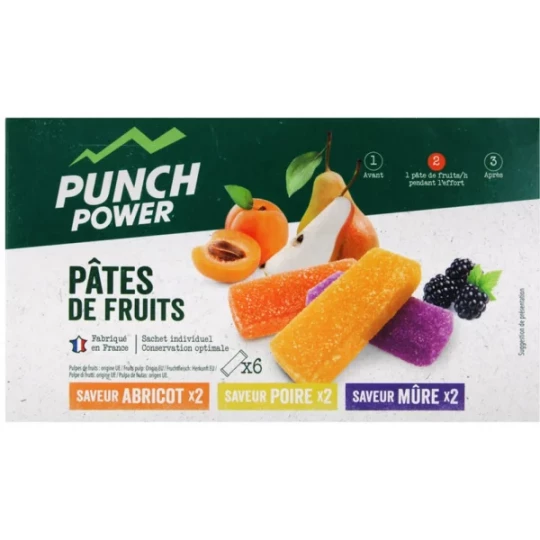 Punch Power Pâtes de Fruits x 6