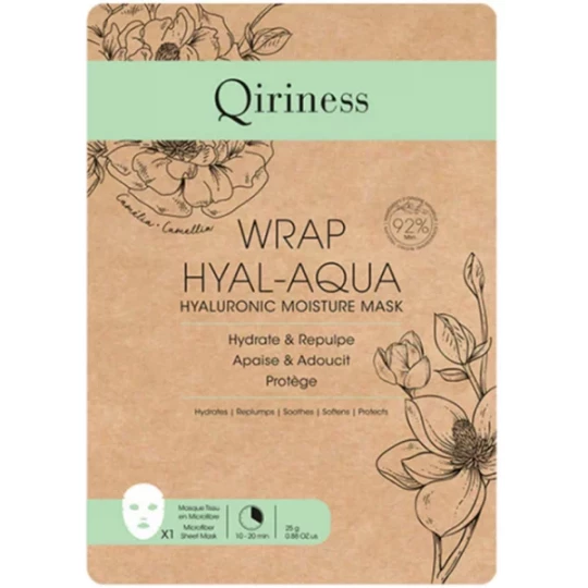 Qiriness Wrap Hyal-Aqua Masque Tissu