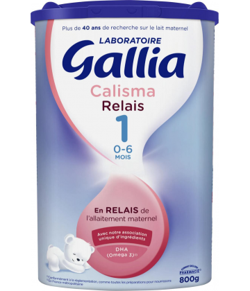 Gallia Calisma Relais 1er âge 800 g