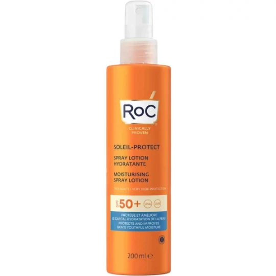 RoC Soleil'Protect Spray Lotion Hydratante SPF50+ 200 ml