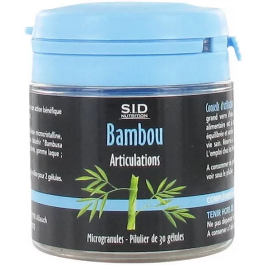 S.I.D Nutrition Articulations Bambou Gélules x 30