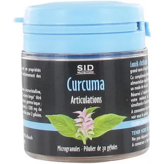 S.I.D Nutrition Articulations Curcuma Gélules x 30