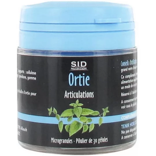 S.I.D Nutrition Articulations Ortie Gélules x 30