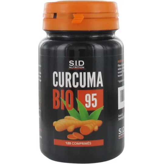 S.I.D Nutrition Curcuma Bio 95 Comprimés x 120