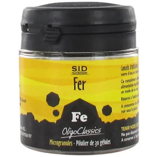 S.I.D Nutrition OligoClassics Fer Gélules x 30