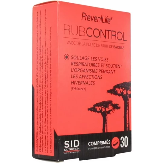 S.I.D Nutrition PreventLife RubControl Comprimés x 30