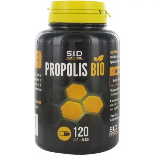 S.I.D Nutrition Propolis Bio Gélules x 120