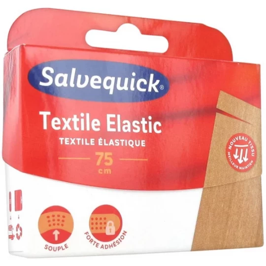 Salvequick Textile Elastic Bande 75 cm