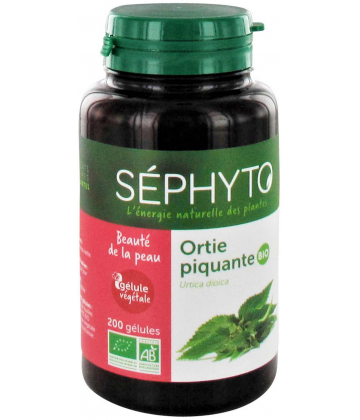 Séphyto Beauté de la Peau Ortie Piquante Bio 200 Gélules