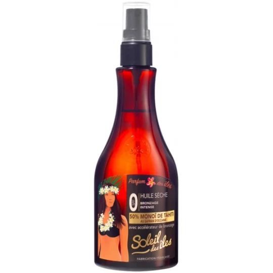 Soleil des îles Huile Sèche Bronzage Intense Parfum des Îles 150 ml