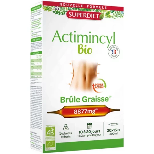 Superdiet Actimincyl Bio Ampoules x 20