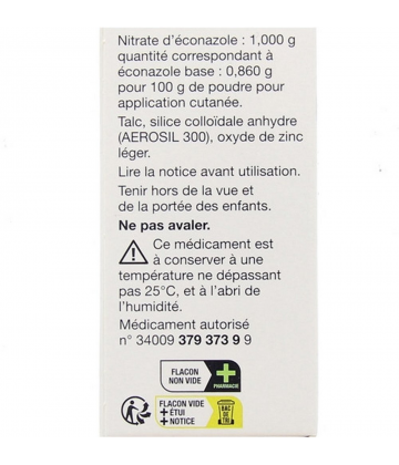 Econazole Mylan Viatris Poudre 30 g - image 4