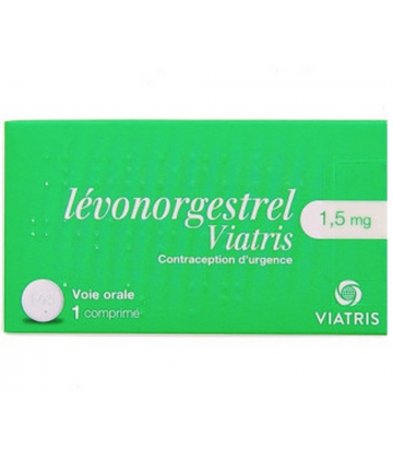 Lévonorgestrel Mylan Viatris 1,5 mg