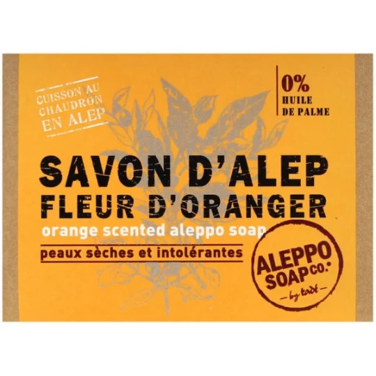 Tadé Savon d'Alep Fleur d'Oranger 100 g
