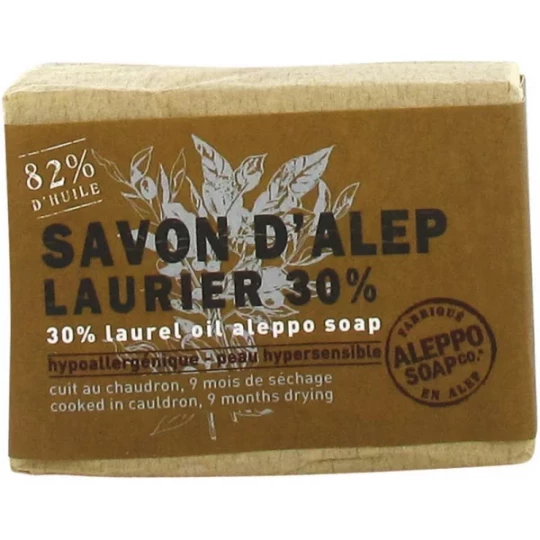 Tadé Savon d'Alep Laurier 30% 200 g