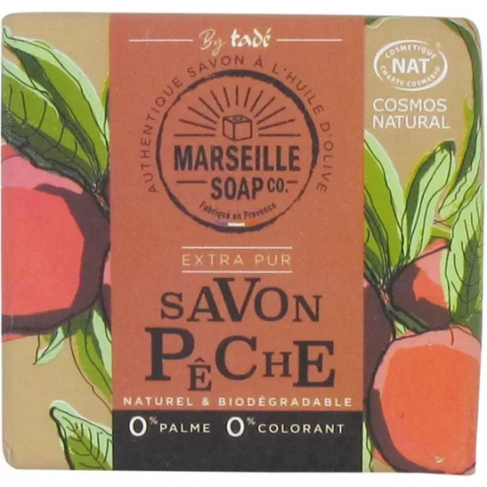 Tadé Savon de Marseille Pêche 100 g