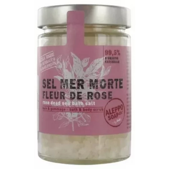 Tadé Sel de la Mer Morte Fleur de Rose 300 g