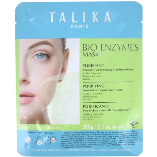 Talika Bio Enzymes Mask Masque Purifiant Seconde Peau 20 g