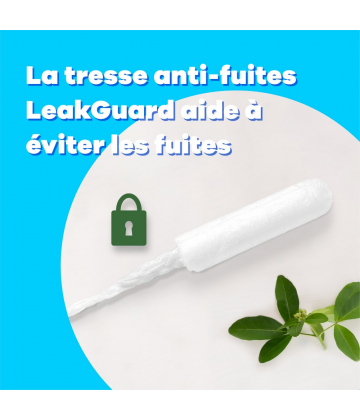 Tampax Compak Cotton Régulier 100% Coton Bio Tampons x 14