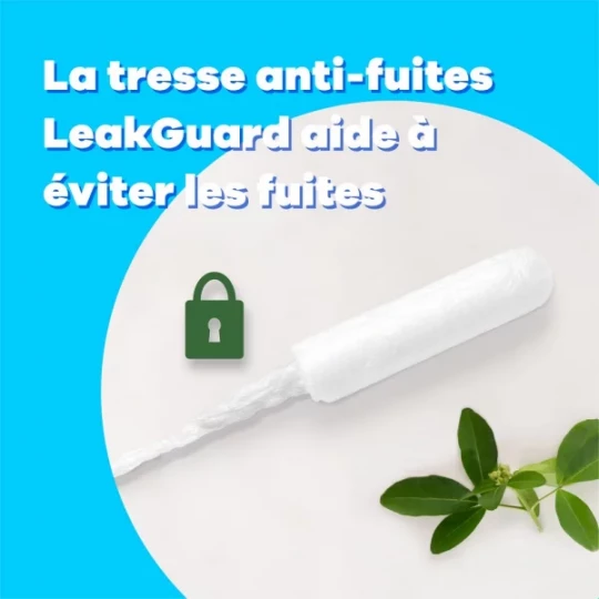 Tampax Compak Cotton Régulier 100% Coton Bio Tampons x 14 - image 3