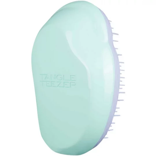 Tangle Teezer Brosse à Cheveux Démêlante Fine et Fragile - Couleur : Menthe / Violet