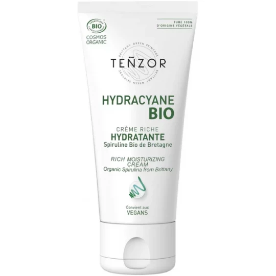 Teñzor Hydracyane Bio Crème Riche Hydratante 50 ml