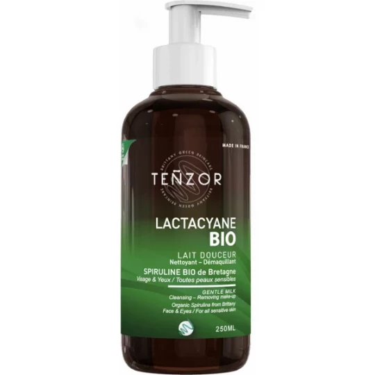 Teñzor Lactacyane Bio Lait Douceur Nettoyant Démaquillant 250 ml