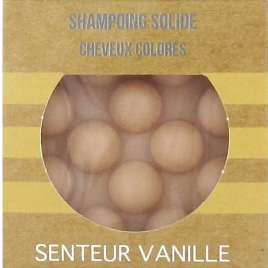 Valdispharm Shampoing Solide Cheveux Colorés Senteur Vanille 55 g