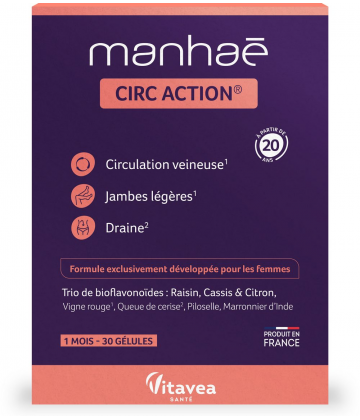 Manhaé Circ Action Gélules x 30