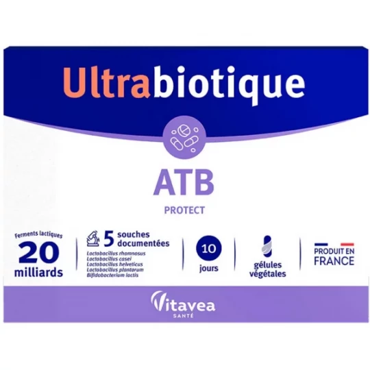Vitavea UltraBiotique ATB Protect Gélules Végétales x 10