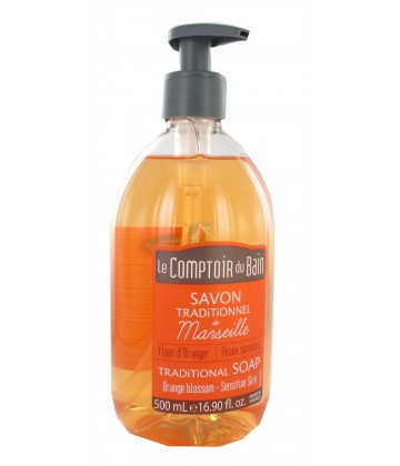 Savon Traditionnel de Marseille Fleur d'Oranger 500 ml (doublon)