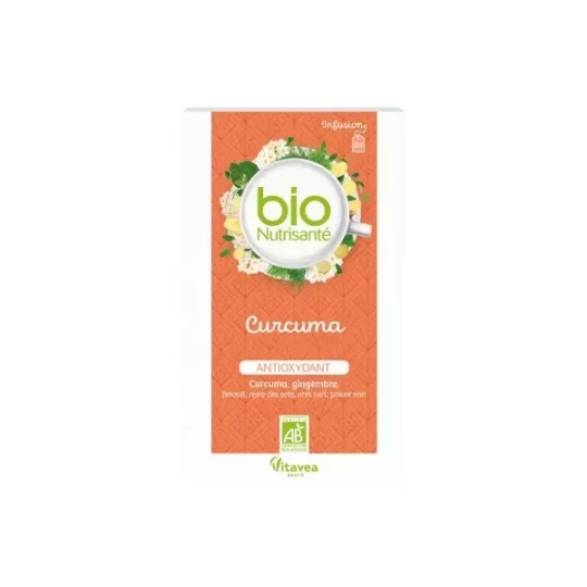 Nutrisanté Infusion Bio Curcuma Sachets x 20