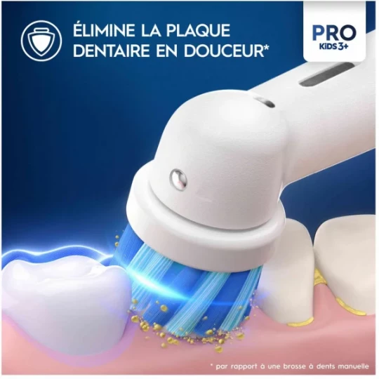 Oral'B Pro Kids 3+ Brossettes Têtes de Rechange Spiderman x 3 - image 3
