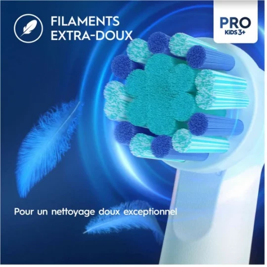 Oral'B Pro Kids 3+ Brossettes Têtes de Rechange Spiderman x 3 - image 4
