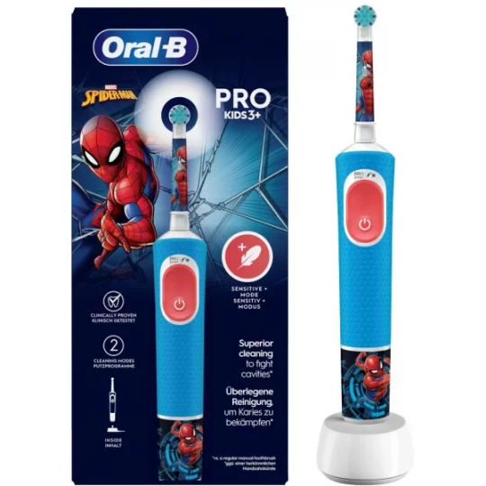 Oral'B Brosse à Dents Électrique Kids Spiderman