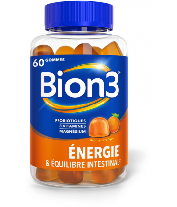 Bion3 Energie & Equilibre Intestinal Gommes x 60