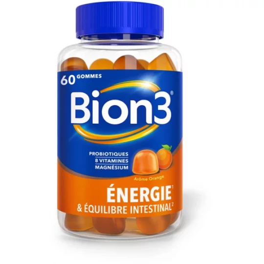 Bion3 Energie & Equilibre Intestinal Gommes x 60