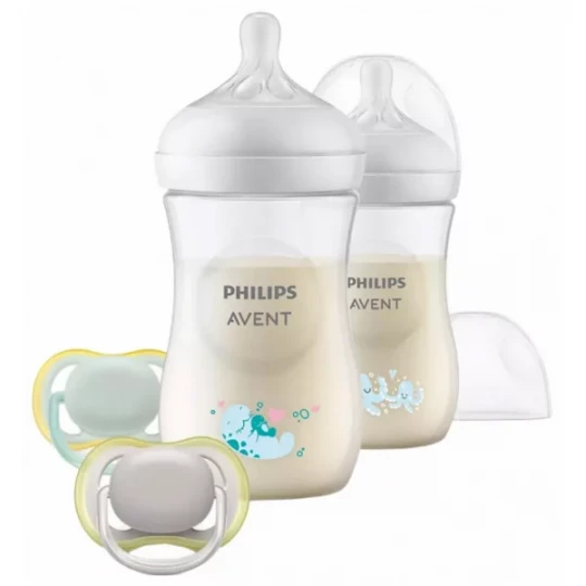 Philips Avent Biberon Coffret Natural Response Decors x 2