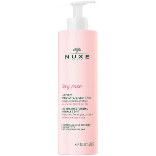 Nuxe Very Rose Lait Corps 400 ml