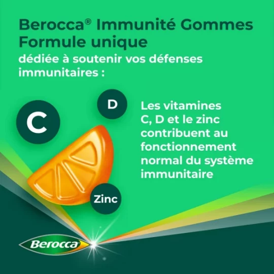 Berocca Immunité Gommes x 60 - image 3