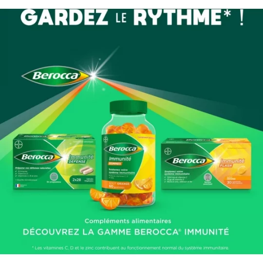 Berocca Immunité Gommes x 60 - image 5
