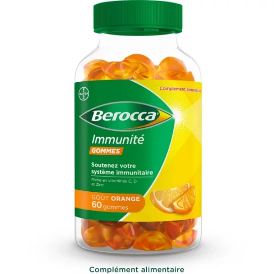Berocca Immunité Gommes x 60
