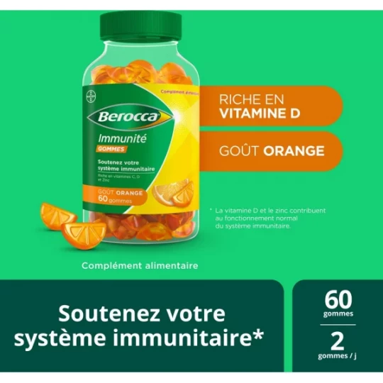 Berocca Immunité Gommes x 60 - image 7