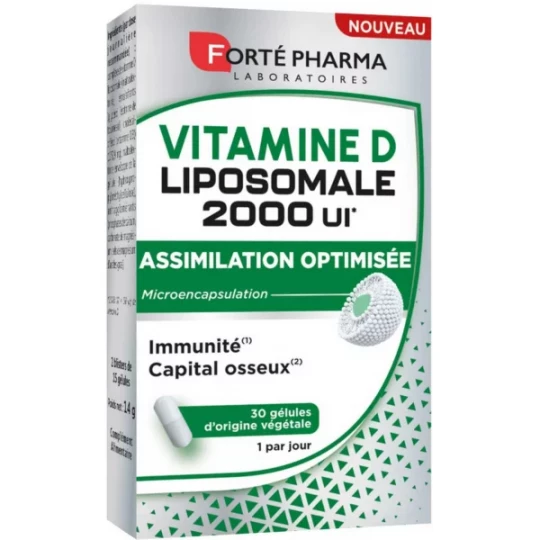 Forté Pharma Vitamine D Liposomale Gélules x 30