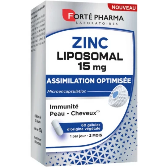 Forté Pharma Zinc Liposomal Gélules x 60