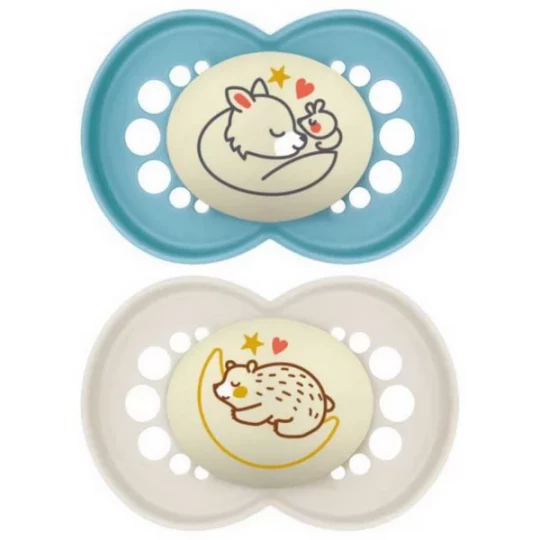 MAM Sucette Original Nuit +6 Mois Silicone x 2 - image 2