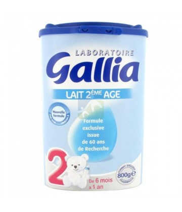 Gallia Calisma 2ème âge 800 g