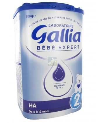 Gallia Bébé Expert HA 2ème âge 800 g