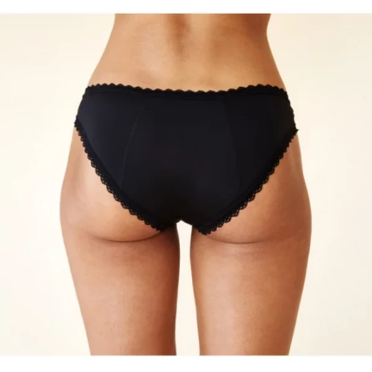 Sisters Republic Culotte Menstruelle Adulte Bikini Sidonie Noir - image 2